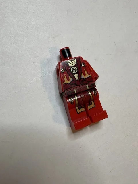 LEGO red Ninjago torso and legs