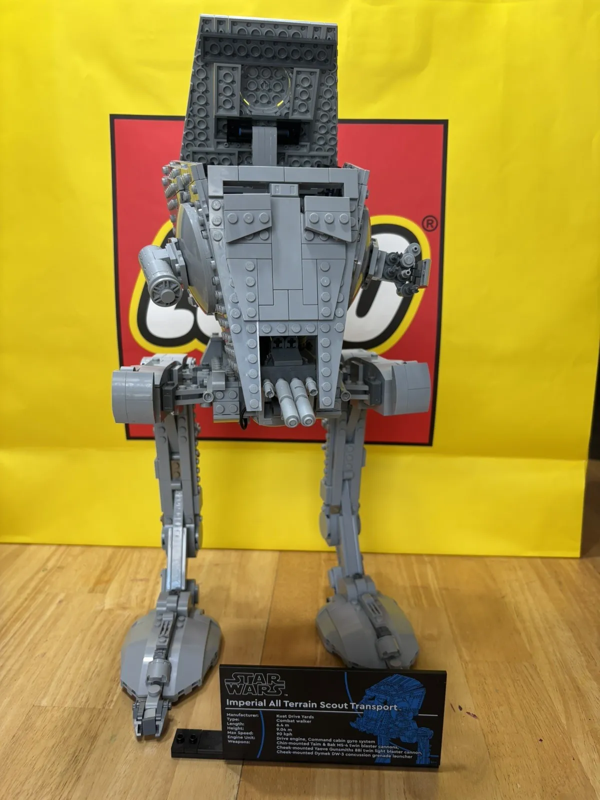 **READ** LEGO Star Wars UCS Set 75417 AT-ST Walker