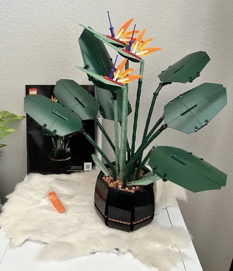 LEGO Botanicals: Bird of Paradise (10289)-Complete w/ Manual & Brick Separator