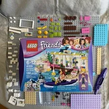 LEGO Friends: Heartlake Surf Shop (41315) Complete Set with Instruction Manual