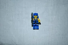 Lego Minifigure Power Miner - Beard Stubble Guy