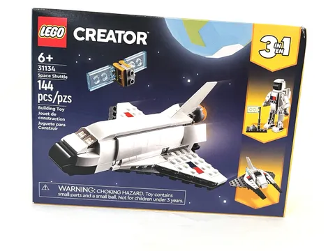 LEGO Creator 31134 Space Shuttle 3-in-1 Set 144 pcs - New Sealed Box