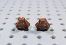 LEGO Lot of 2 Reddish Brown Tree Frogs Frog Animal Minifig BT