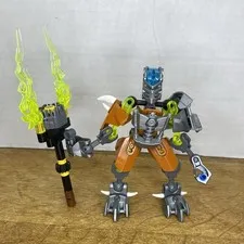 LEGO Bionicle 70779 Protector of Stone 2015 Figure Sandstorm Blaster Incomplete