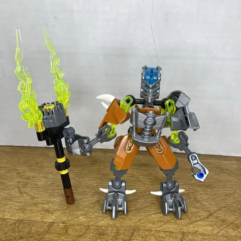 LEGO Bionicle 70779 Protector of Stone 2015 Figure Sandstorm Blaster Incomplete