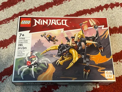 Lego Ninjago COLE'S EARTH DRAGON EVO Set 71782 Sealed Retired