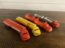 LEGO 1:87 H0 Scale Tanker Truck Trailer Esso Shell Vintage
