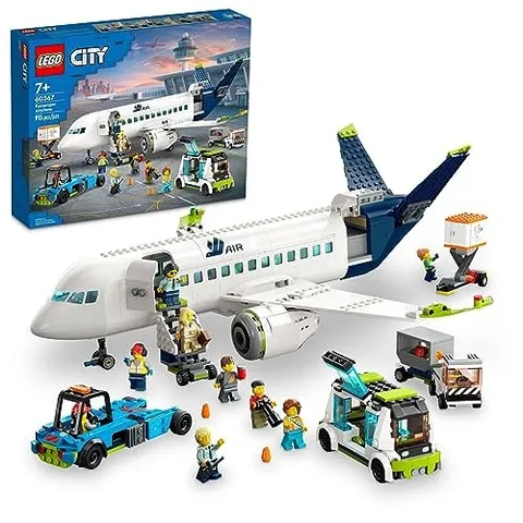 LEGO 60367 City: Passenger Airplane Set - NEW in Damaged Box
