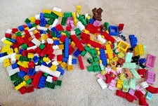 6 Lb 6 Oz Lego Duplos, Bricks, Animals, People, Vehicles 282 Pieces