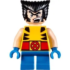 Lego Wolverine 76073 Short Legs Super Heroes Minifigure New