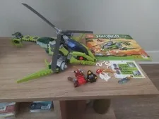 LEGO NINJAGO: Rattlecopter (9443) 100% Complete (minifigs, decals, instructions)
