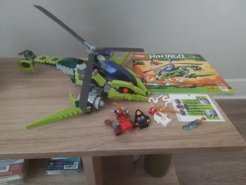 LEGO NINJAGO: Rattlecopter (9443) 100% Complete (minifigs, decals, instructions)