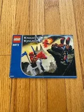 Lego Castle Knights Kingdom Fireball Catapult (8873) Instruction Booklet Only