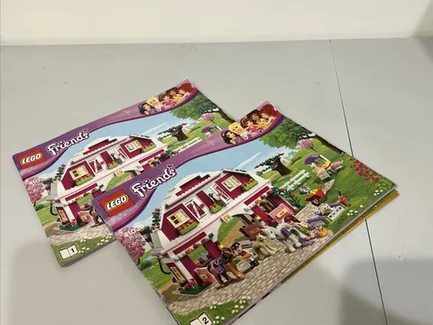LEGO FRIENDS 41039 Sunshine Ranch Instruction Manuals 1 and 2 MANUALS ONLY.