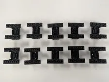 LEGO Technic - 10 x Gear Box - 4 x 4 x 1-2/3 - Black - New - (NXT, EV3) # 6585