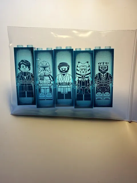 Brick Tactical Pad Printed Hologram Bricks Limited Edition 1/69 Tile Pack