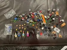 Vintage Rare Lego City Star Wars Harry Potter Minifigure Parts And Pieces Lot