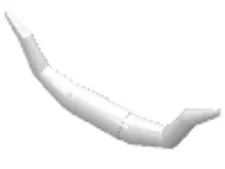 3x LEGO® Part 6029a - Cattle Horns