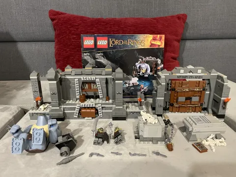 LEGO the Lord of the Rings the Mines of Moria 9473 Incomplete