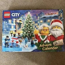 Brand New LEGO City Advent Calendar 60381 Building Kit 258 Pieces