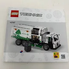 LEGO Technic Mack LR Electric Garbage Truck 42167 Instruction Manual Only