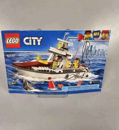 Lego City Instruction Manual for Set 60147 Fishing Boat B2