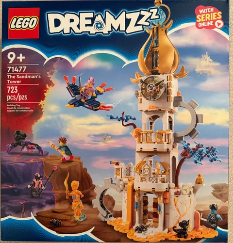 LEGO 71477 Dreamzzz: The Sandman's Tower - Retired Brand New in Sealed Box