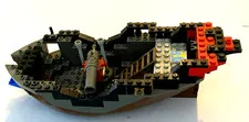 Lego Pirates Vintage Cross Bone Clipper 6250  INCOMPLETE  -HULL WITH CANNON