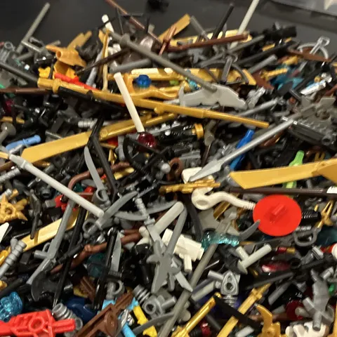 One Pound Of Lego Weapons Lot huge collection