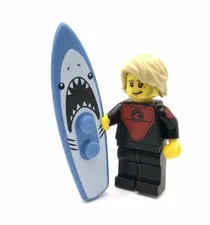 LEGO Pro Surfer 71018 Minifigure CMF Series 17 Surfing Mini Fig