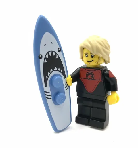 LEGO Pro Surfer 71018 Minifigure CMF Series 17 Surfing Mini Fig