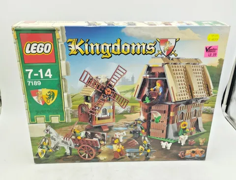 LEGO 7189 Mill Village Raid New MISB Sealed Castle Kingdoms Knights 7946