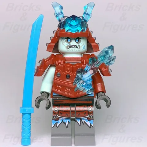 LEGO® Ninjago Blizzard Warrior Minifigure Samurai 70671 70676 70684 njo0518 Used