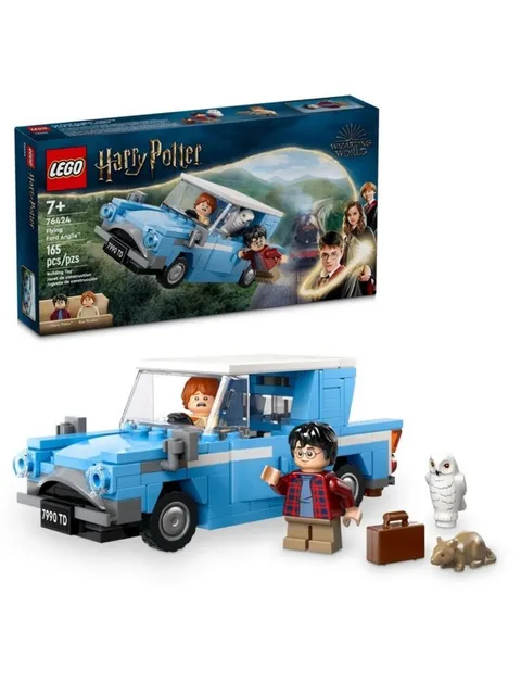Lego Harry Potter Light Blue Flying Ford Anglia Building Set NIB NWT