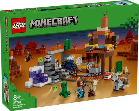 Minecraft - The Mine in the Badlands - Adventure Playset with Characters