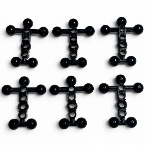 LEGO Bionicle Hero Factory Black Ball Joint Connectors Lot of 6 90626