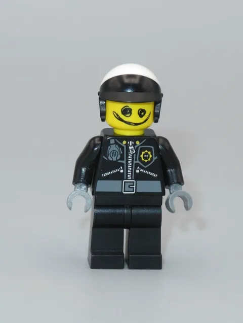 LEGO Movie Scribble face bad cop minifigure Collectible series CMF