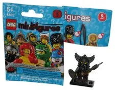 LEGO Series 5 Dwarf With Axe (2011) MiniFigure Toy Figure