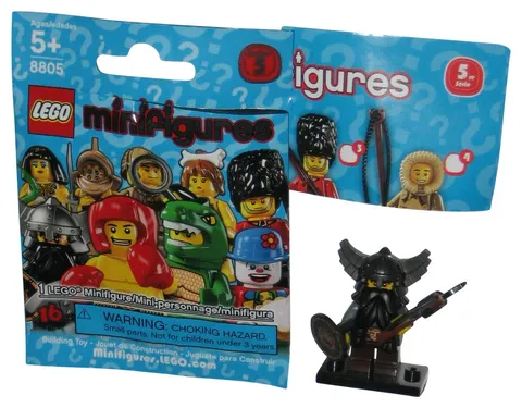 LEGO Series 5 Dwarf With Axe (2011) MiniFigure Toy Figure