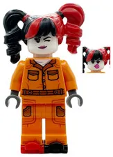 Lego Super Heroes Harley Quinn Prison Jumpsuit sh1080 (From 76300) Batman New