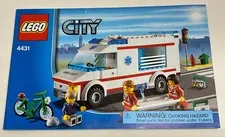 Lego City 4431 Replacement Instruction Manual Only, No Bricks.