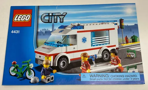 Lego City 4431 Replacement Instruction Manual Only, No Bricks.