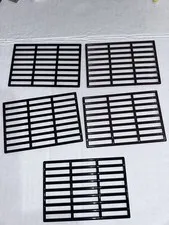 Lego 9x13 Bar, Grill, Black X3, Brown X2