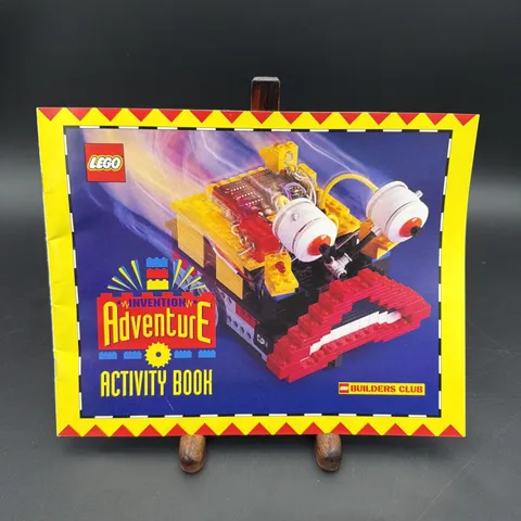 Lego Builders Club - Invention Adventure Activity Book - 1994