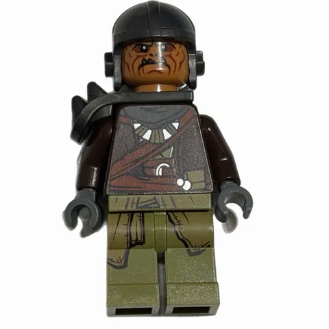 LEGO - Star Wars - Klatooinian Raider with Helmet - Mini Figure / Mini Fig Rare