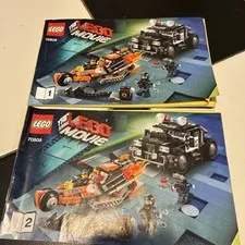 Lego The Lego Movie Manuals For Set 70808 ONY NO BRICKS