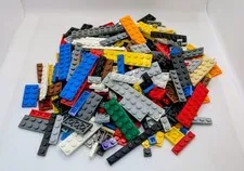 LEGO ® plates 500 g building plates 1x1 to 2x16 colorful mixed used plates