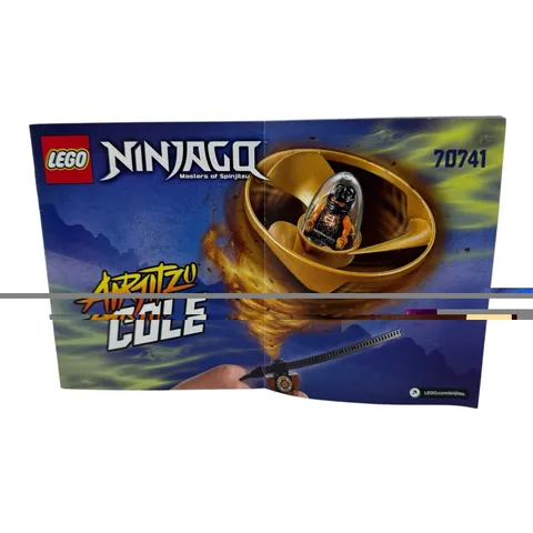 Lego Ninjago 70741 Instructions Manual Booklet ONLY Airjitzu Cole Spinner
