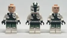 LEGO Star Wars Clone Trooper Commander Gree Phase 1 Lot Of 3 READ DESCRIPTION