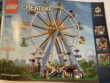 Lego Set 10247 Pane Wheel Complete with Pieces and Instructions NO BOX and 4 FIGURES